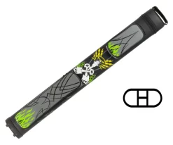 Action ACX22D Sport 2 Butt X 2 Shaft Hard Case W/ Backpack Straps