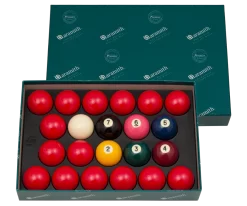 Aramith Premier 2 1/8" Numbered Snooker Ball Set