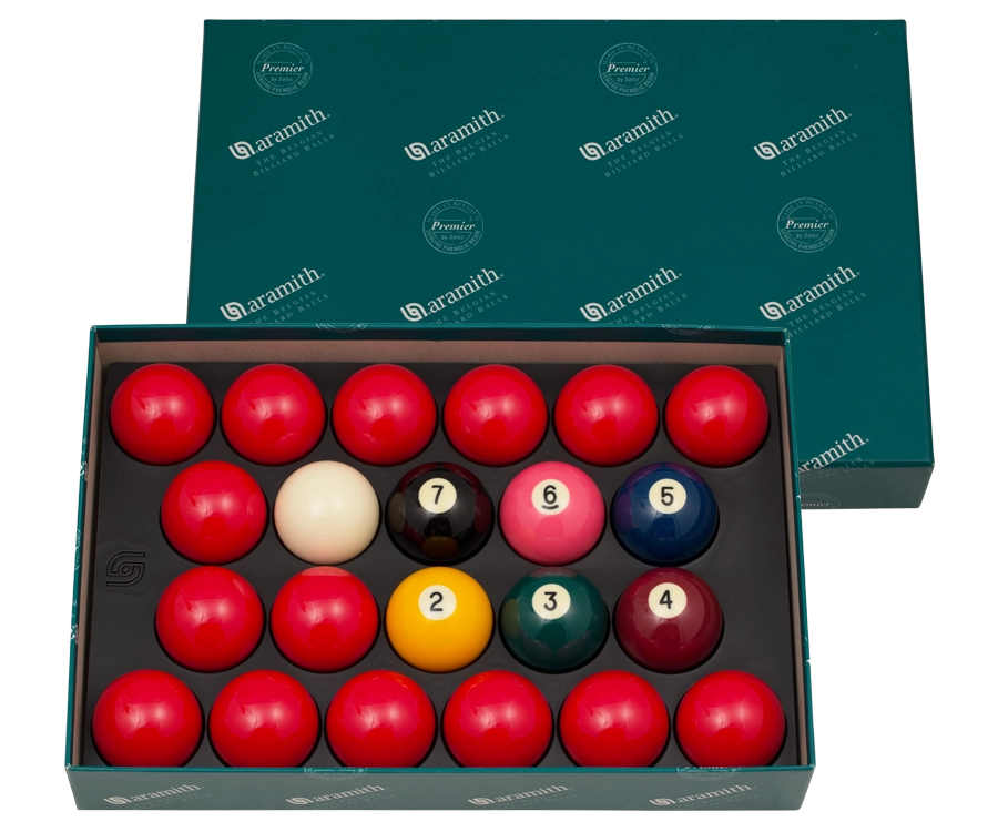 Aramith Premier 2 1/8" Numbered Snooker Ball Set