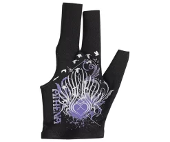 Athena Purple Heart Pool And Billiard Glove BGLATH04