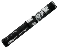 Eight Ball Mafia Skulls And Flames 2 Butt 2 Shaft Hard Case