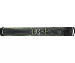 Eight Ball Mafia EBMC22K Green Skull 2 Butt 2 Shaft Hard Case