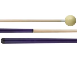 Purple Junior Cue With Ball Attached