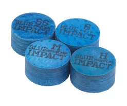 Navigator Blue Impact Pool Cue Tip (Single)