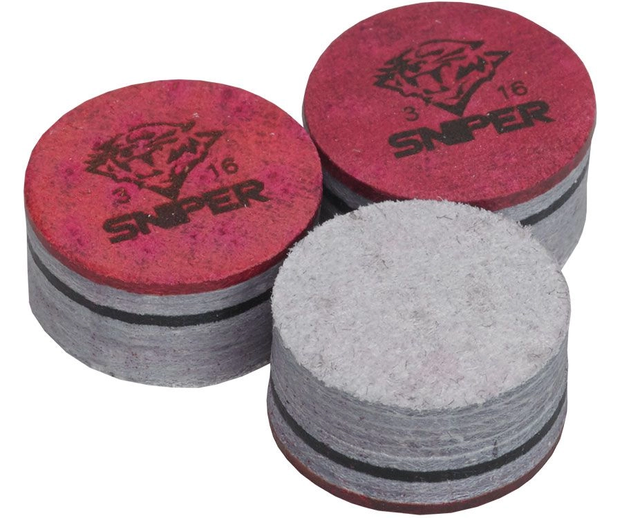 Tiger Sniper Pool Cue Tips (Box Of 12) - Image 2