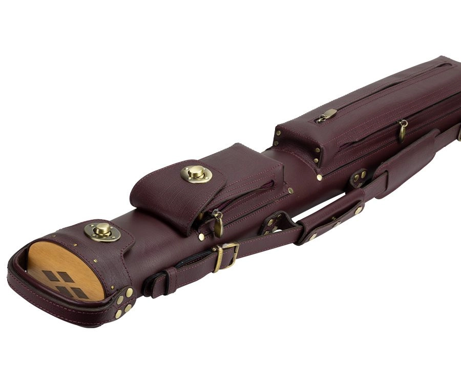 Tango Angus Burgundy 2 Butt 2 Shaft Hard Case - Image 3