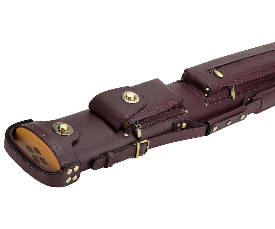 Tango Angus Burgundy 2 Butt 4 Shaft Hard Case - Image 3