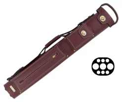 Tango Zorzal Burgundy 3 Butt 6 Shaft Hard Case