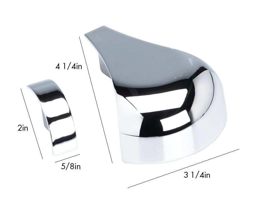 Corner/Side Castings Chrome Finish (Set Of 6) - Image 2